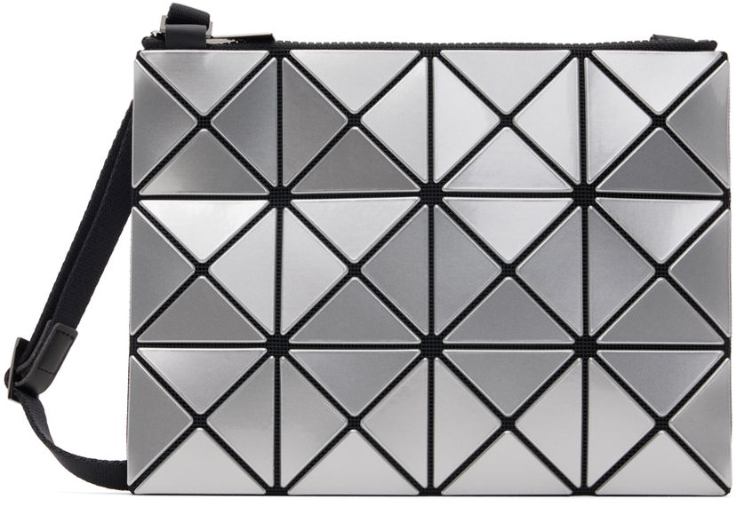 Axelväska BAO BAO ISSEY MIYAKE Geometric Pattern Metallic Crossbody Bag Metallisk | BB48AG056
