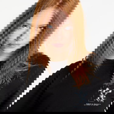 T-shirt DAILY PAPER Daily Paper Shadow Grid Short Sleeve T-Shirt Svart | 2521099, 1