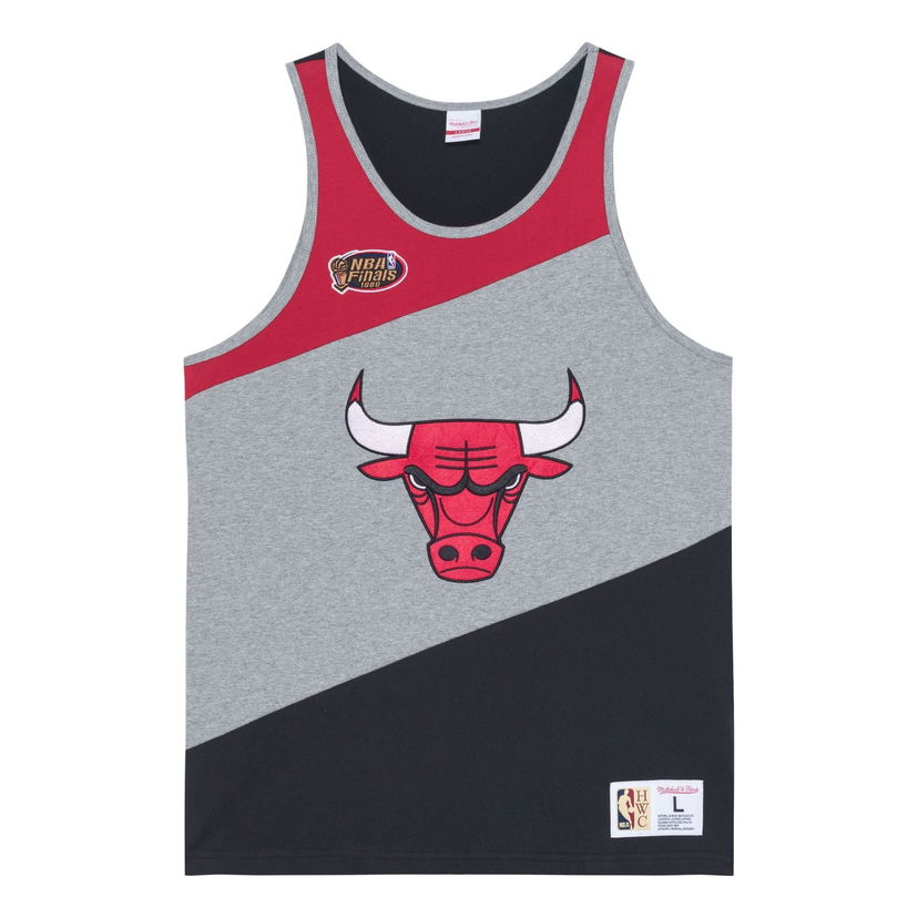 Linne Mitchell & Ness NBA Chicago Bulls HWC Colorblocked Tank Top Grå | TTNK5120-CBUYYPPPGHRD
