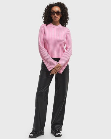 Sweater envii Envii ENALMA Knitted Pullover Sweater, Size L Rosa | E24400080-WASHED_FUCHSIA, 1