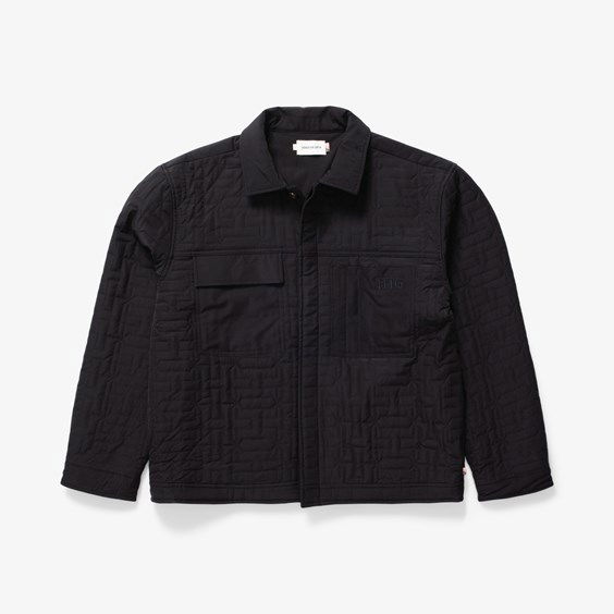 Jacka Honor The Gift Quilted Jacket Svart | HTG230166-BLK, 1