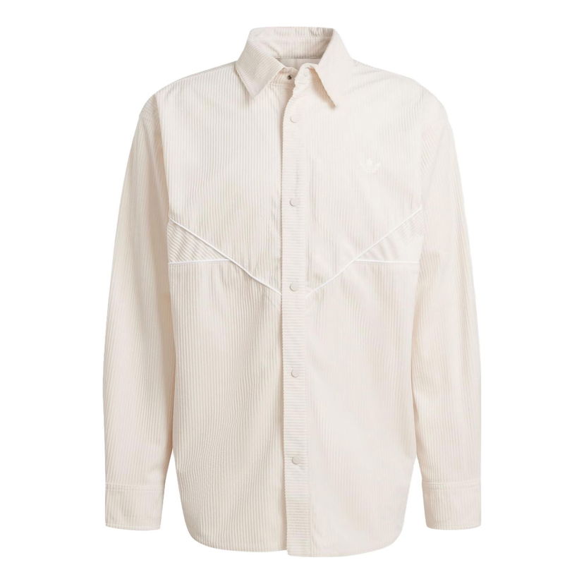 Skjorta adidas Originals Seasonal Corduroy Shirt Beige | IM4444