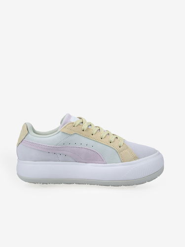 Sneakers och skor Puma Suede Mayu Tenisky Grå | 38311401_Ice Flow-Puma White-Nimbus Cloud, 5