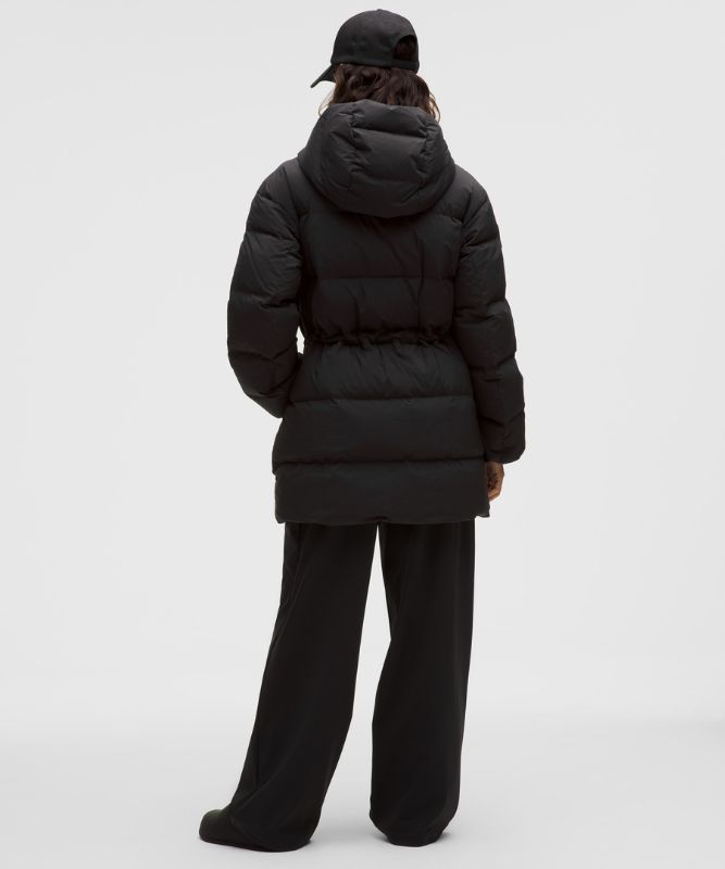Pufferjacka lululemon 600-Fill-Power Down Adjustable Waist Puffer Jacket Svart | prod20003739, 1