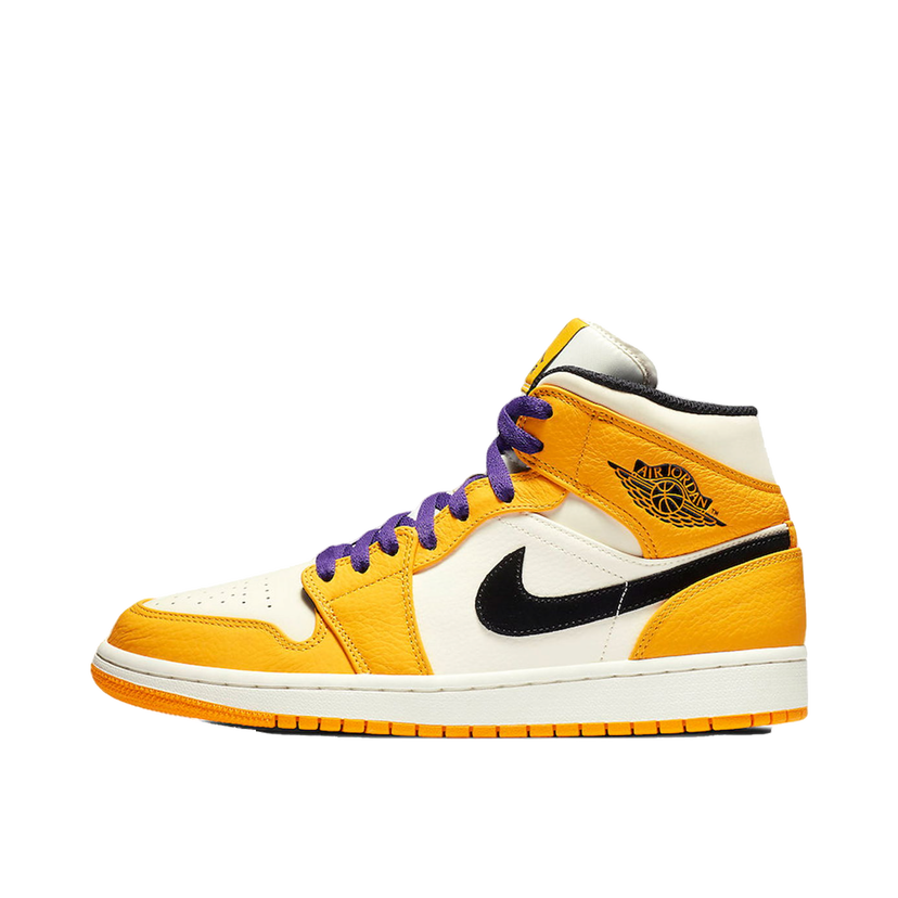 Sneakers och skor Jordan Air Jordan 1 Mid SE Lakers Gul | 852542-700