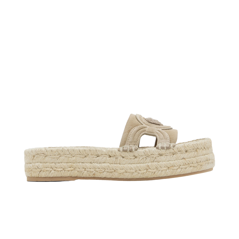 Sneakers och skor Versace Versace Medusa '95 Platform Espadrille Sandals Beige | 1017851_1A13293_1K880