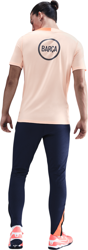 T-shirt Nike FC Barcelona Strike Training Shirt Dri-FIT Total 90 Orange | hm3344-808, 2