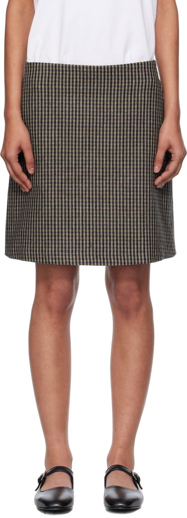 Kjol A.P.C. A.P.C. Adelma Gingham Mini Skirt Flerfärgad | WOASP-F06456, 0