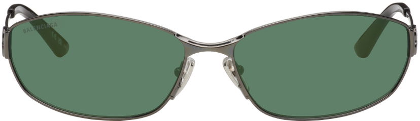 Solglasögon Balenciaga Mercury Oval Sunglasses Brun | BB0336S-005