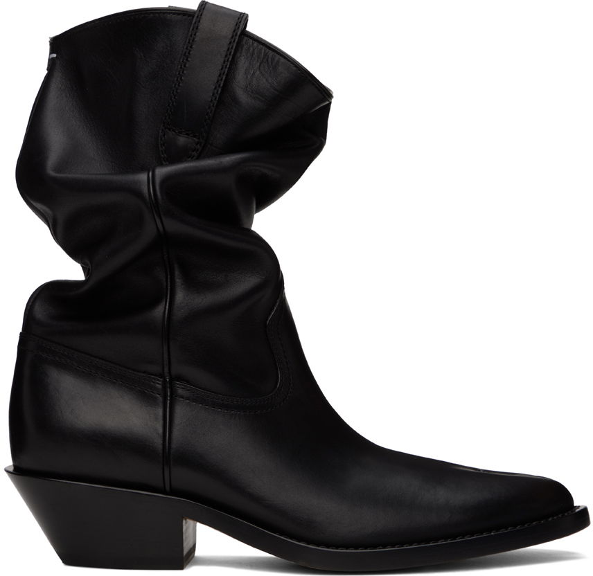 Sneakers och skor Maison Margiela Tabi Western Boots "Black" Svart | S97WW0062 P3292, 0