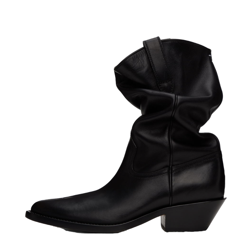 Sneakers och skor Maison Margiela Tabi Western Boots "Black" Svart | S97WW0062 P3292