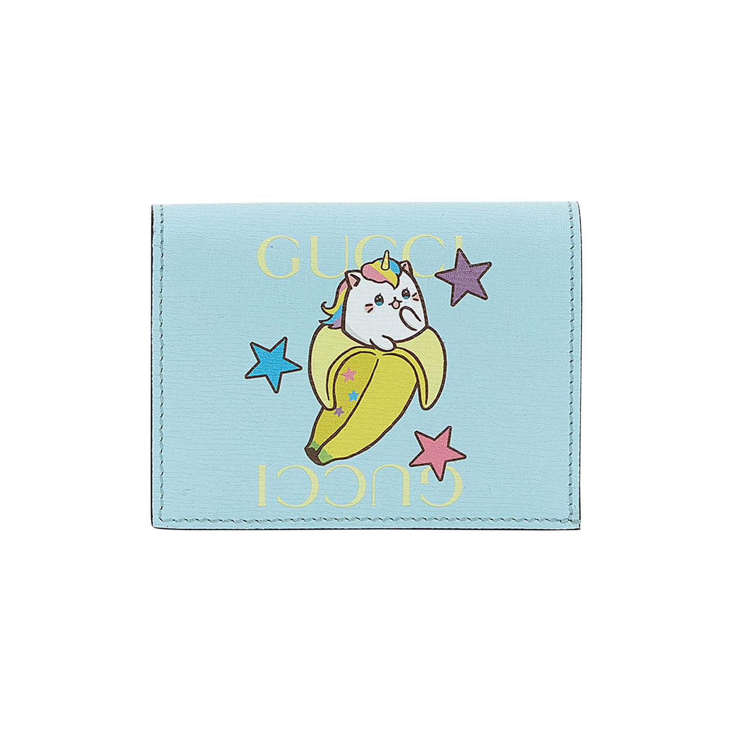 Plånbok Gucci Bananya Card Case Blå | 701009 U23AG 4373, 1
