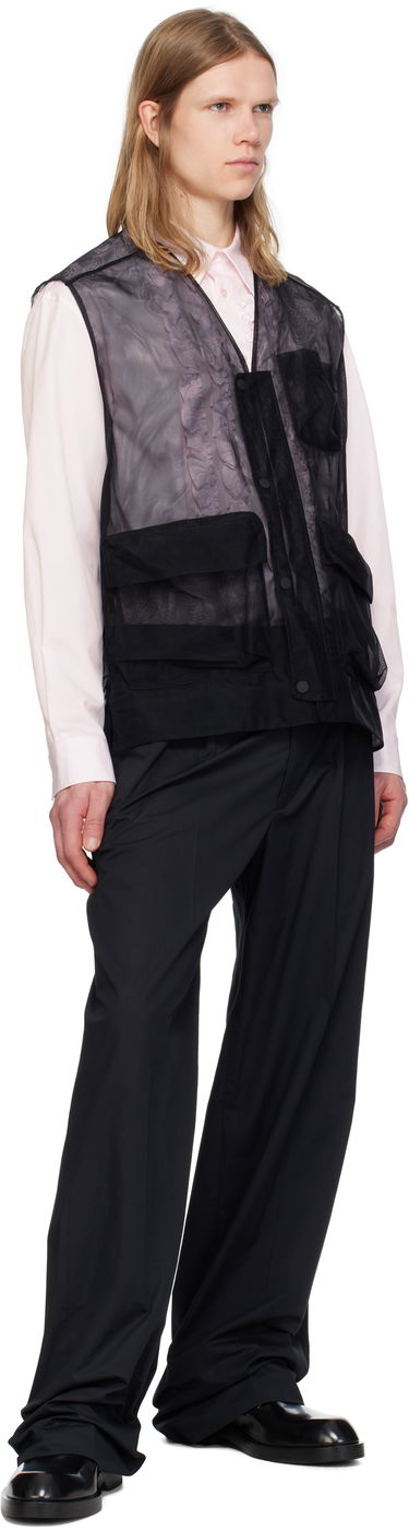Väst Simone Rocha Simone Rocha Multi Pocket Utility Vest Svart | 5347D 0069, 3
