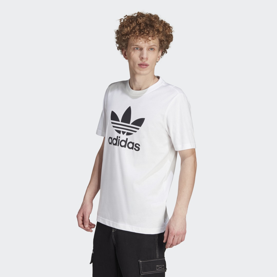 T-shirt adidas Originals Adicolor Classics Trefoil Tee Vit | IM4494, 0
