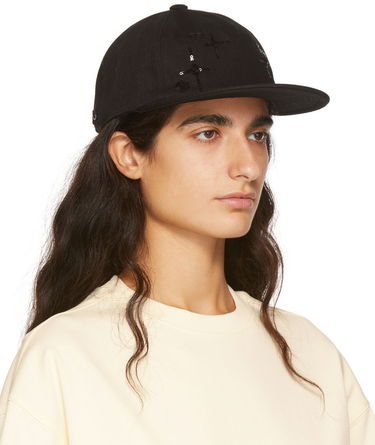 Keps We11done Sequin Baseball Cap Svart | WD-AH1-22-404-U-BK, 1