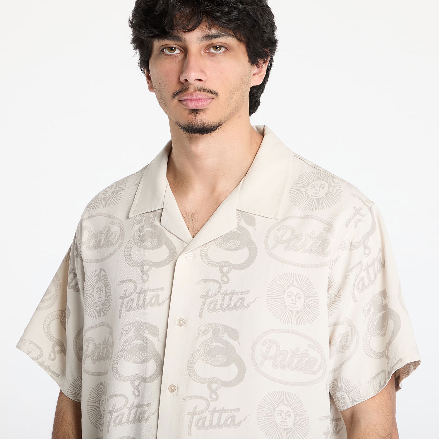 Skjorta Patta Patta Serpentes Summer Shirt Beige | POC-SS25-4325-358-0001-163, 1
