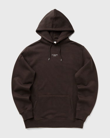 Sweatshirt Drôle de Monsieur Classic Slogan Hoodie Brun | I-HO161-CO127-DBN, 1