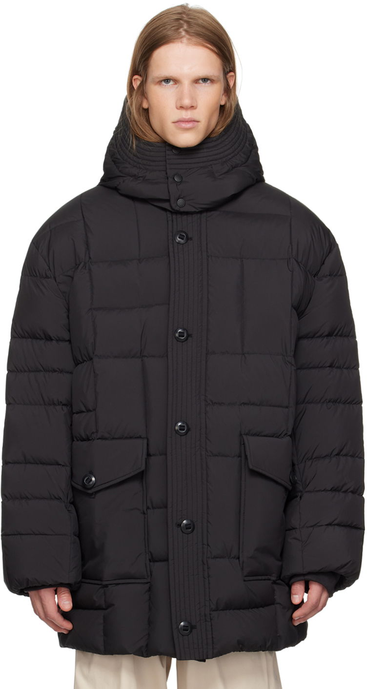Jacka KENZO Black Paris Weave Jacket Svart | FE65OU3129NL