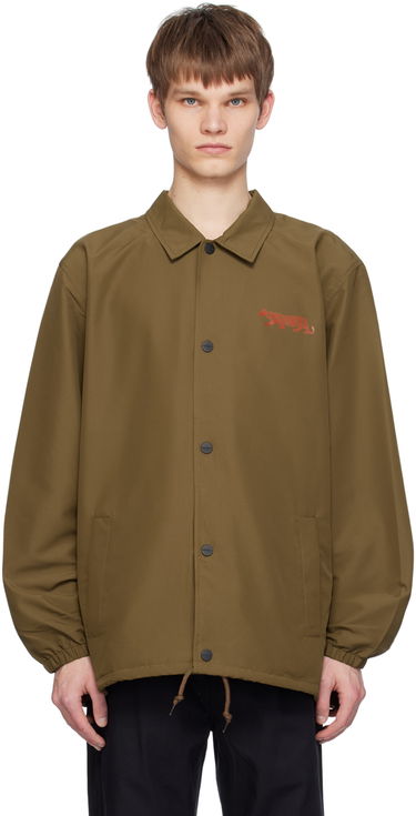 Vindjacka Carhartt WIP Embroidered Logo Coach Jacket Brun | I032974, 0
