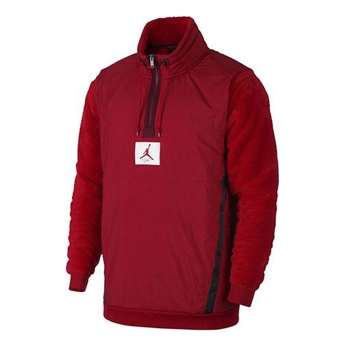 Sweater Jordan Jordan Pullover Fleece Lined Jacket Röd | AH6256-687