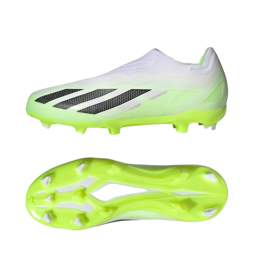Sneakers och skor adidas Performance X Crazyfast.1 Laceless Firm Ground Cleats Vit | IE6644