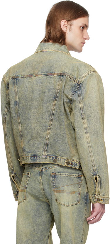 Jacka Entire Studios Entire Studios Shrunken Denim Jacket Gul | ESU-S25-11002-SW, 2