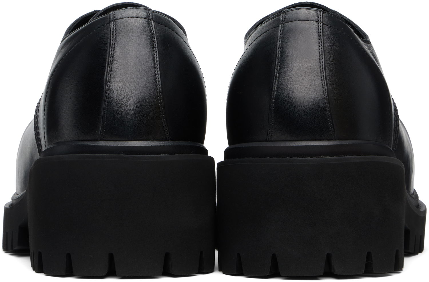 Kläder Balenciaga Balenciaga Stomper Derbys Svart | 807326WCDA0, 1