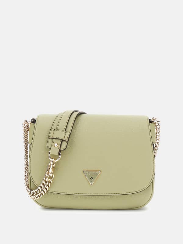 Axelväska GUESS Mini Crossbody Bag Grön | HWBG9519190