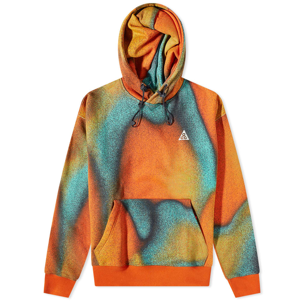 Sweatshirt Nike ACG Therma-FIT "Tuff Fleece" Graphic Pullover Hoodie Flerfärgad | DQ5789-891, 0