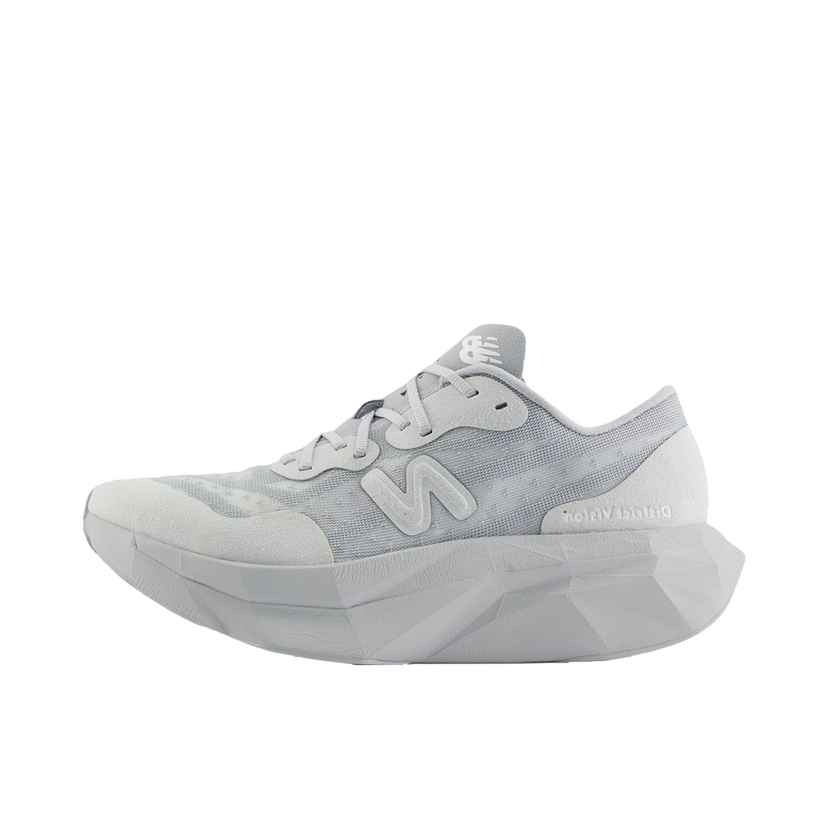 Löpning New Balance x District Vision FuelCell SuperComp Elite v4 Aluminum Grey - US 10 Grå | MRCELVD4