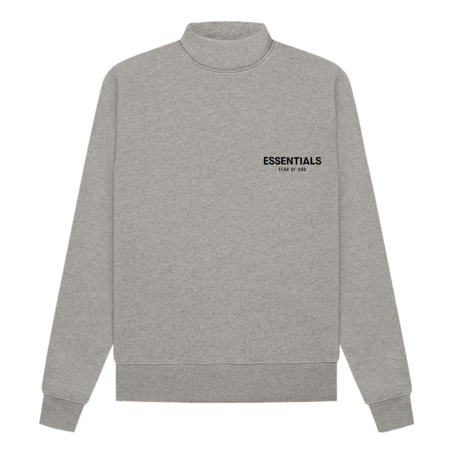 Sweatshirt Fear of God Essentials Mockneck Sweatshirt Grå | FOG-SS22-985, 0