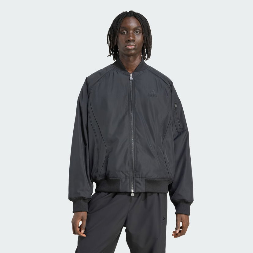 Bomberjacka adidas Performance Teamgeist Padded Bomber Jacket Svart | JW3498