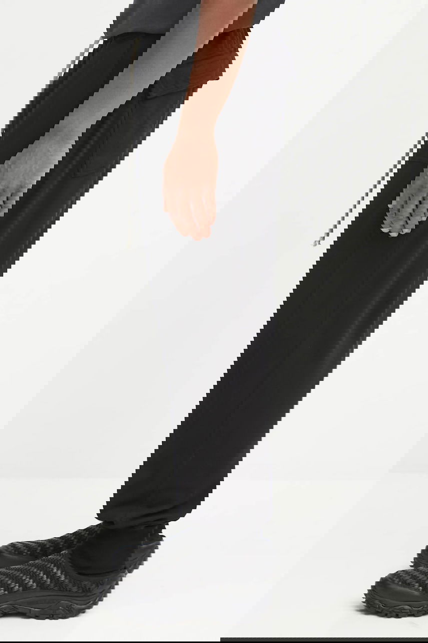 Träningsbyxor Rick Owens Rick Owens DRKSHDW Prisoner Drawstring Sweatpants Svart | DU02E7395.RIG, 1