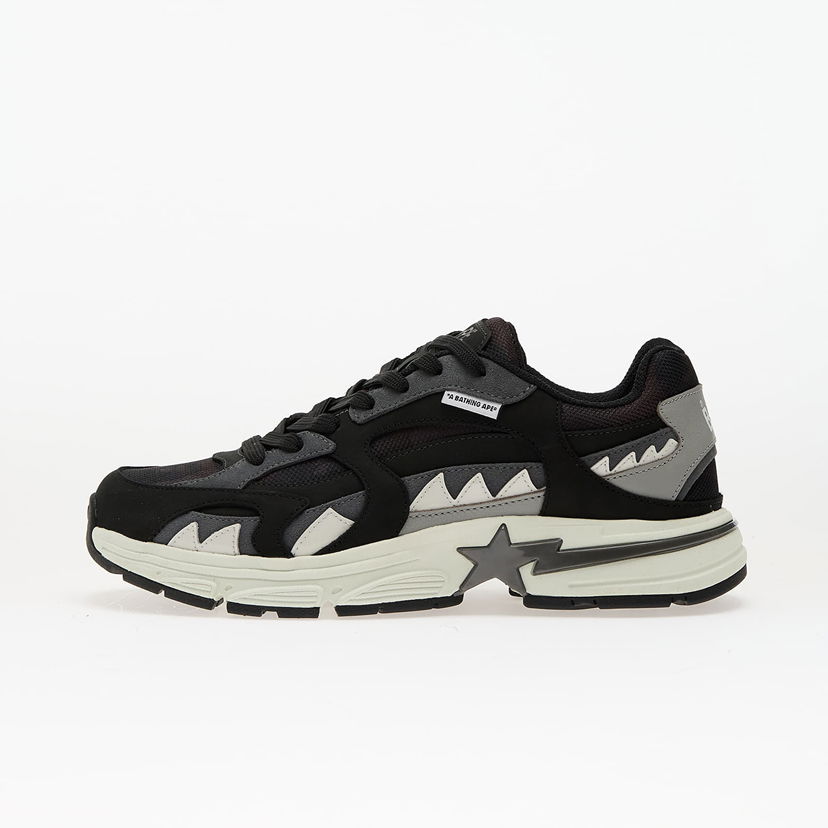 Sneakers och skor BAPE Bathing Ape Shark Sta 1 Svart | 001FWL301319MBLK
