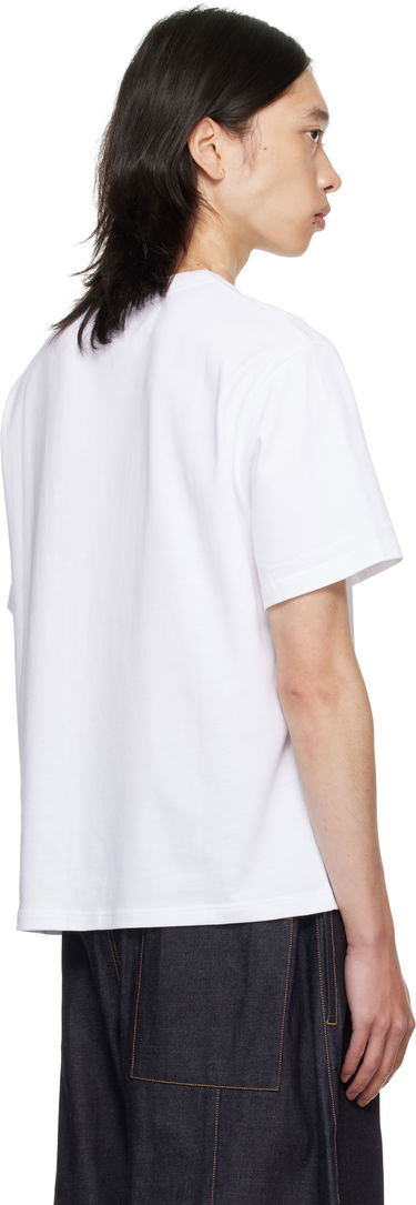 T-shirt sage NATION SAGE NATION Short Sleeve Lock T-Shirt Vit | S043 SS LOCK TEE 100% COTTON W, 2