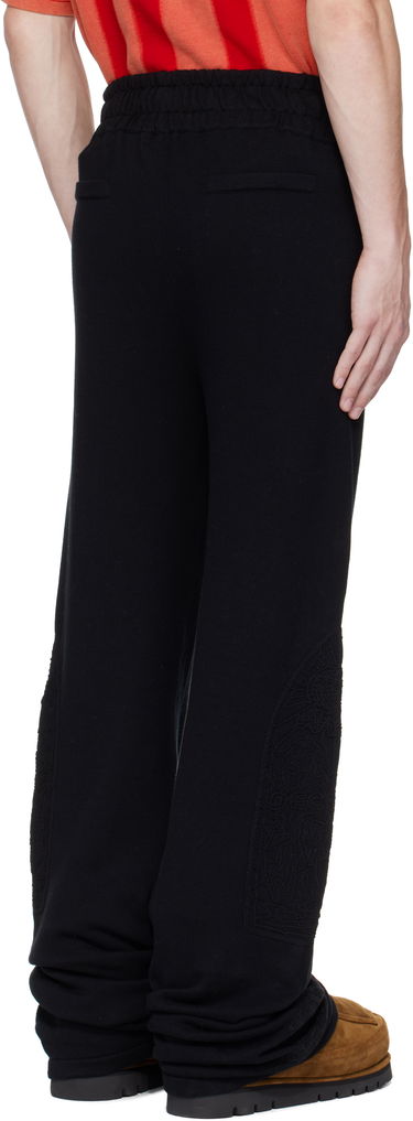 Träningsbyxor Who Decides War Who Decides War Low Stained Glass Sweatpants Svart | 1120810002SS25, 2