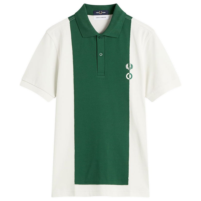 Polotröja Fred Perry Craig Green Vertical Panel Polo Shirt Flerfärgad | SM1138-48B
