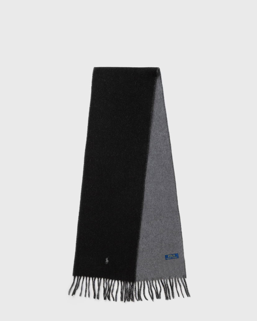Halsduk Polo by Ralph Lauren Reversible Scarf Svart | 449959334001