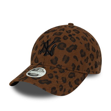Keps New Era Leopard Cord 9TWENTY NY Yankees Adjustable Cap Brun | 60691324, 0