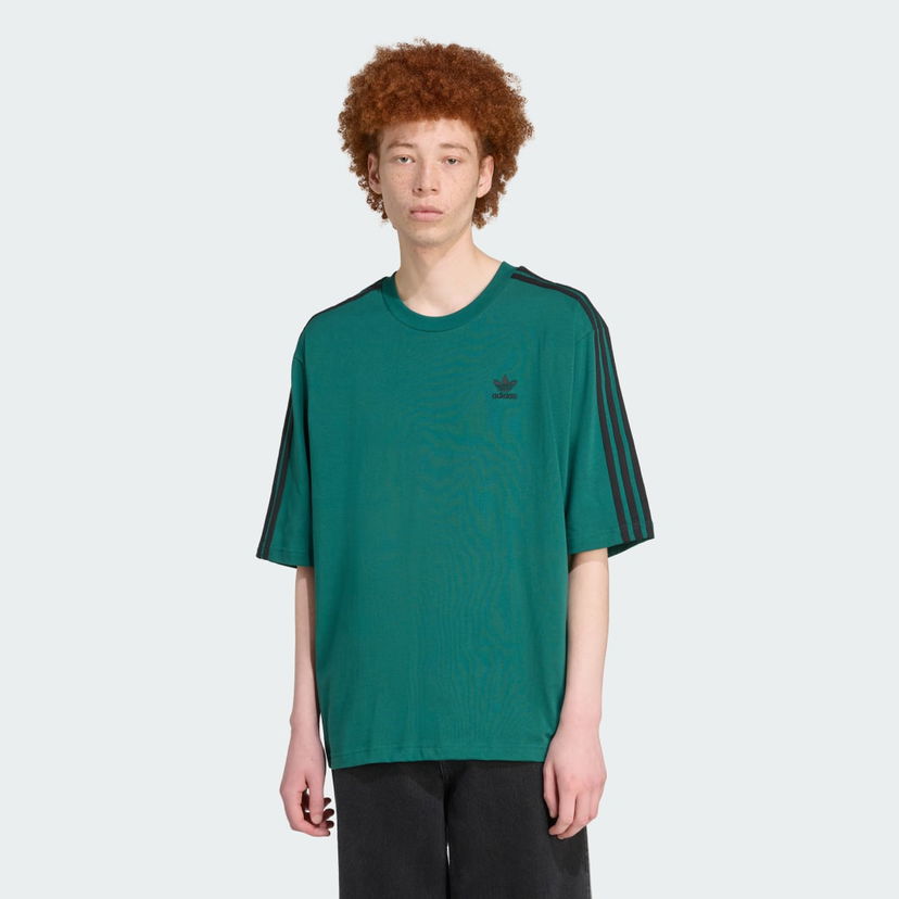 T-shirt adidas Performance Adicolor Oversized T-Shirt Grön | JY1396