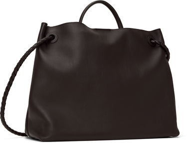 Tygpåse Bottega Veneta Large Andiamo Leather Tote Svart | 806010 V4O92, 2