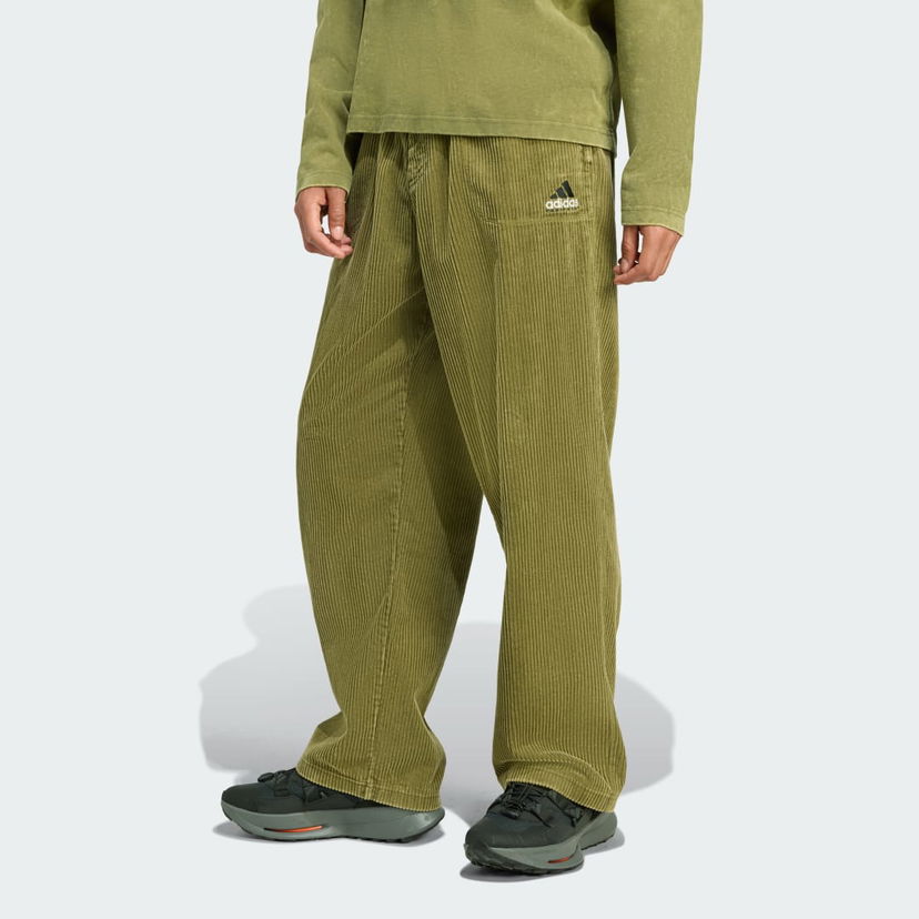 Byxor adidas Performance Equipment Corduroy Pants Grön | JX1468