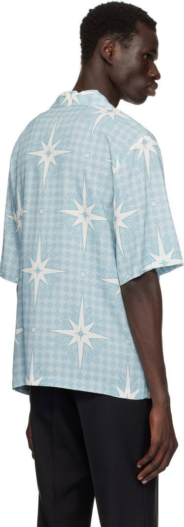 Skjorta AMIRI AMIRI Starburst Camp Shirt Blå | AMSTCA1101, 2