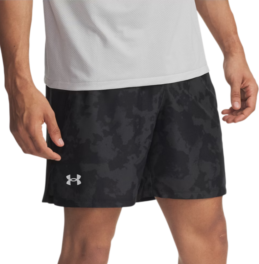 Shorts Under Armour Under Armour UA Launch 7" Print Shorts Svart | 1382621-016