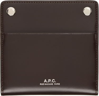 Plånbok A.P.C. A.P.C. André Bifold Card Holder Brun | PXBMW-H63633, 0