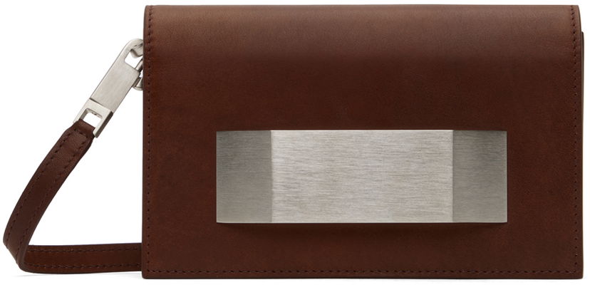 Axelväska Rick Owens Rick Owens Porterville Griffin Bag Brun | RA02D0522 LGE