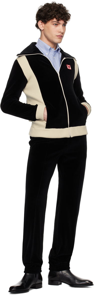 Sweatshirt Valentino Turtleneck Jacket Svart | 6V3MF28VARA, 3