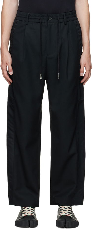 Byxor Feng Chen Wang Feng Chen Wang Paneled Trousers Svart | FMF14TR02, 0