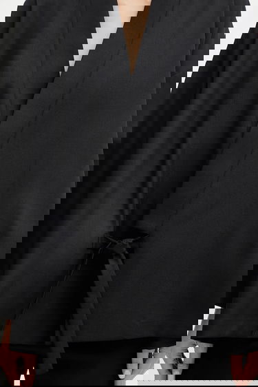 Jacka KENZO Kenzo Kimono Wrap Jacket Svart | FF62VE2749RA, 3