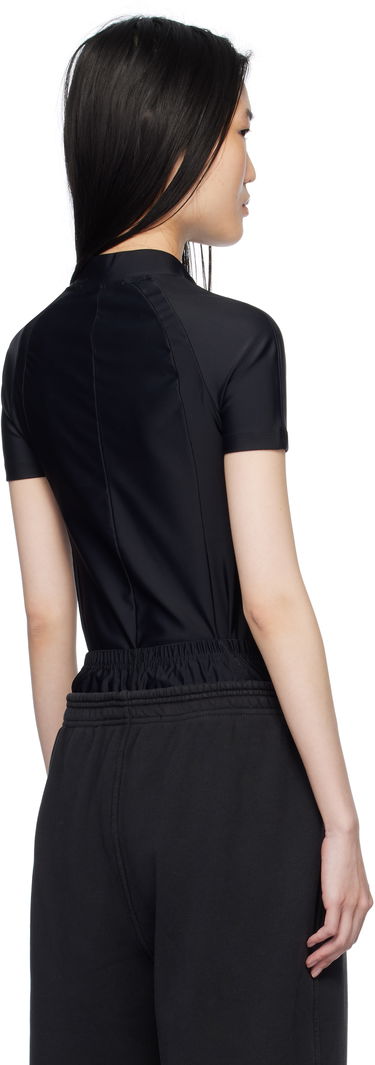 Linne Alexander Wang Alexander Wang.t Logo Detailed Rash Guard Svart | 4CC1251533, 2